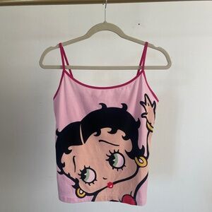 vintage Betty boop tank top